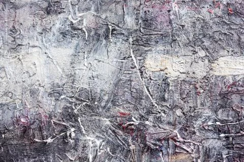 Hand painted canvas macro Stock Illustration