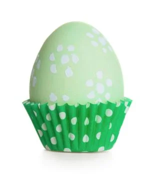 Hand painted easter egg Stock Photos