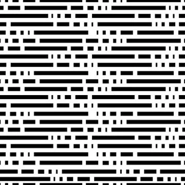 Hand painted simple rectangular pattern variation Stock Illustration