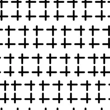 Hand painted simple rectangular pattern variation Illustrazione stock