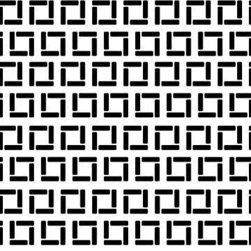 Hand painted simple rectangular pattern variation 스톡 일러스트