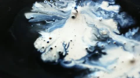 Hand painted  stop motion, close up Stock Footage 21810874