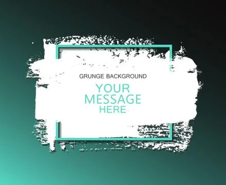 Hand painted universal ink background, brush stroke. Dirty artistic design el Stock Illustration