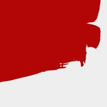 Hand painted vector brush stroke banners. Illustrazione stock