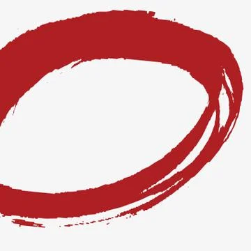 Hand painted vector brush stroke banner. Stock Illustration