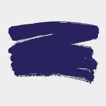 Hand painted vector brush stroke banners. Stock Illustration