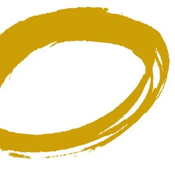 Hand painted vector brush stroke banner. Stock Illustration