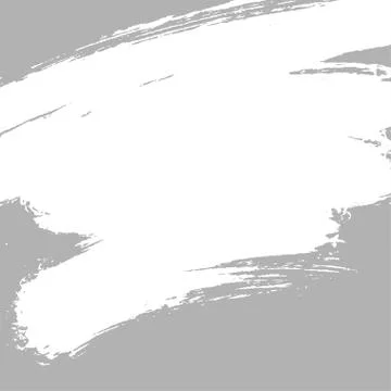 Hand painted vector brush stroke banner. Stock Illustration