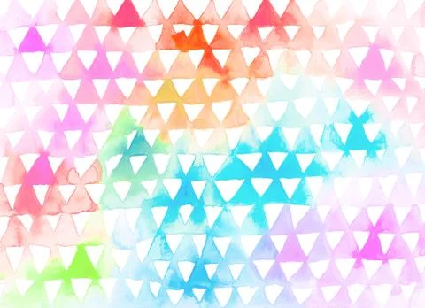 Hand painted watercolor background Stock Illustration