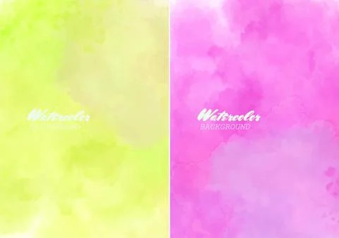 Hand painted watercolor clouds texture. Abstract watercolor background. Illustration