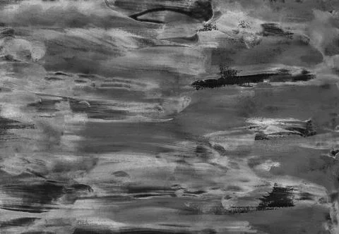Hand-painted watercolor texture of clouds. Illustrazione stock