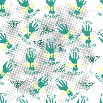Hand pattern Stock Illustration