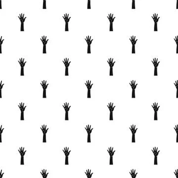 Hand pattern vector 库存插图