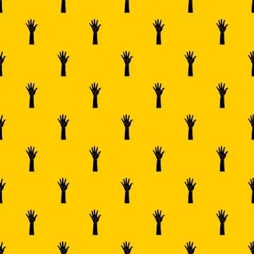Hand pattern vector Stock Illustration