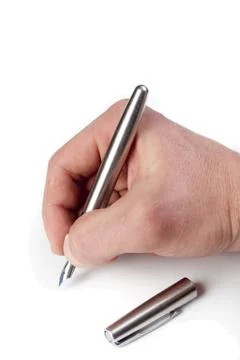 Hand pen Stock Photos