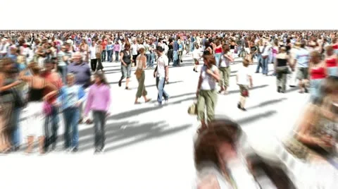 Hand with people Stock Footage 12041106