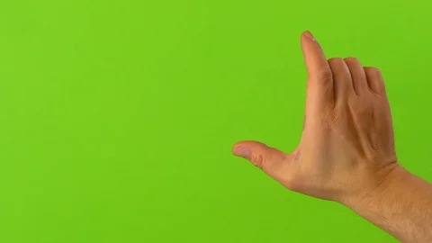 Hand performed multiple multi-touch gestures - clicking, scrolling, scaling Stock Footage 106518622