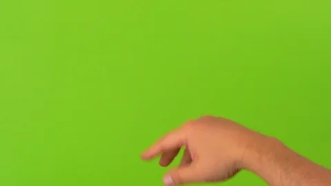 Hand performed multiple multi-touch gestures - clicking, scrolling, scaling Stock Footage 106518798