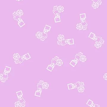 Hand phantom ache line vector seamless pattern 스톡 일러스트