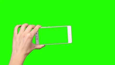 Hand with a Phone Video stock 74931068