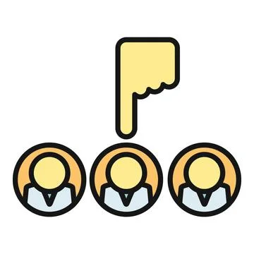 Hand picking a candidate for job selection 스톡 일러스트