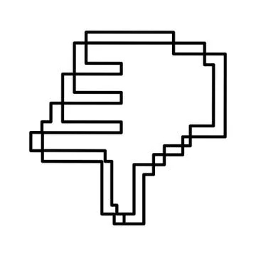Hand pointer cursor icon Illustrazione stock