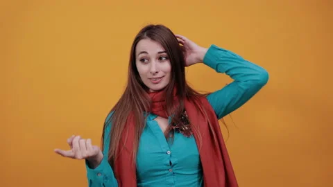 Hand pointer with forefinger pointing aside. Index finger to show direction. Stock Footage 132535678