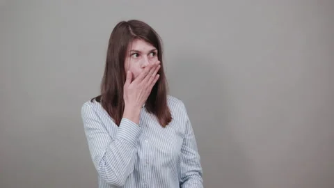 Hand pointer with forefinger pointing aside. Index finger to show direction. 스톡 동영상 144712469