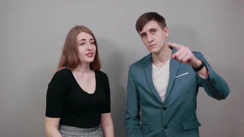 Hand pointer with forefinger pointing forward. Index finger to show direction 스톡 동영상 132828595