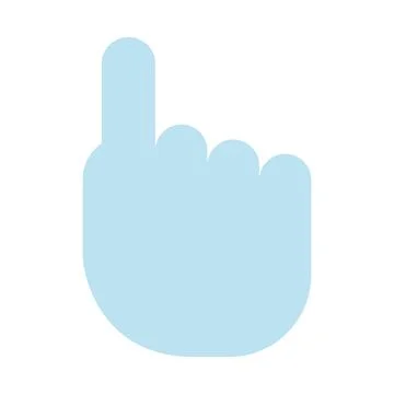 Hand pointer icon Stock Illustration