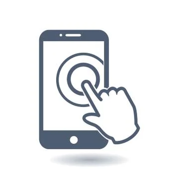 Hand pointer symbol Stock Illustration