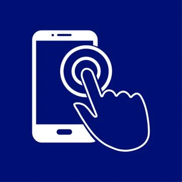 Hand pointer symbol 스톡 일러스트