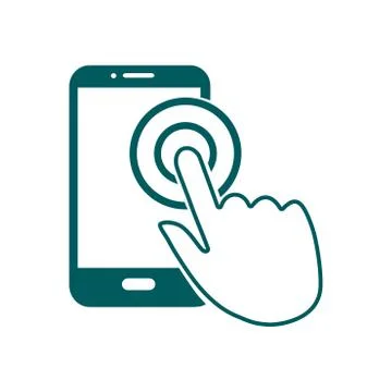 Hand pointer symbol. イラスト素材