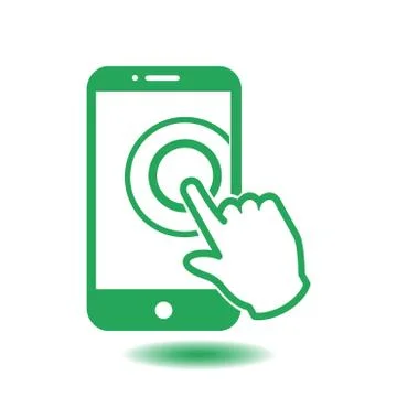 Hand pointer symbol Stock Illustration