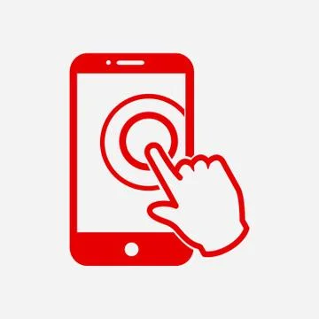 Hand pointer symbol. Stock Illustration