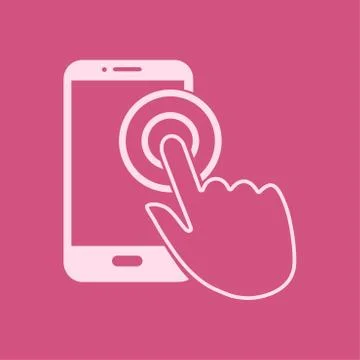 Hand pointer symbol. イラスト素材