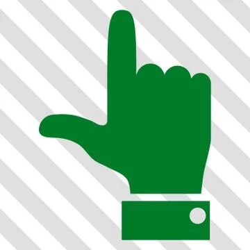 Hand Pointer Up Vector Icon イラスト素材