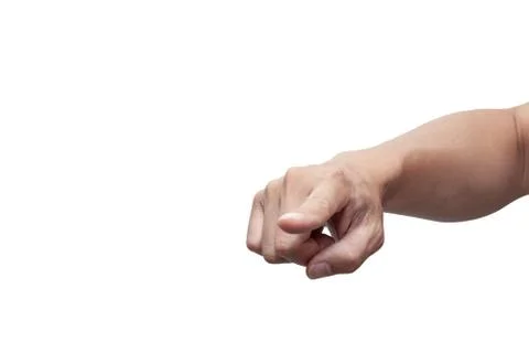 Hand pointing Stock Photos