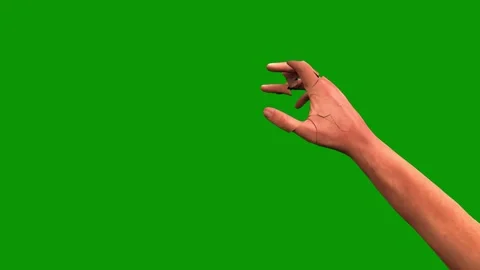 Hand Holding Something Green Screen Stock Footage ~ Royalty Free Stock ...