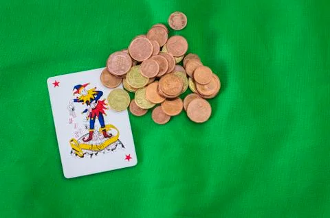 Hand of poker Stock Photos