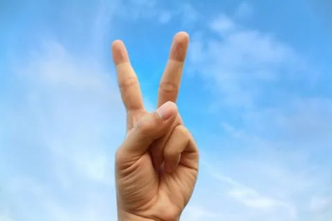 Hand posture Stock Photos