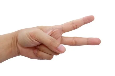 Hand posture Stock Photos