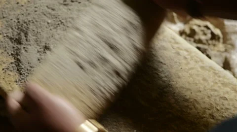 Hand Preparing Clay For Handmade Clay Jewellery Stock-Footage 58049030