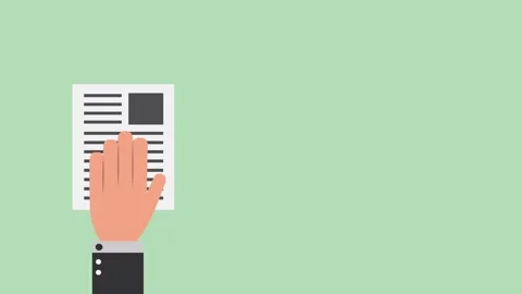 Hand presenting professional business reports with colorful charts and data.. Stock-Footage 338318675