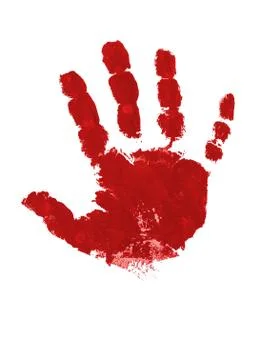 Hand print Stock Photos