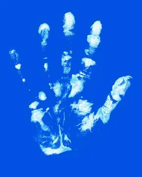 Hand print Stock Photos