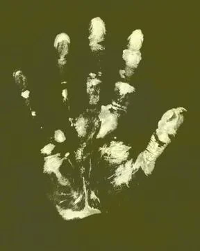 Hand print Stock Photos