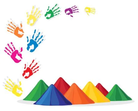 Hand prints Stock Illustration