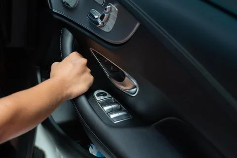 Hand Pull Car Door Stock Photos