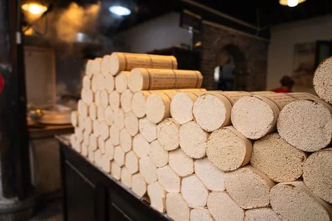 Hand-pulled Noodles Stock Photos